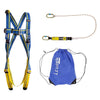 Sistema Anticaduta In Kit 'Apeninos' Imbracatura Dorsale + Cordino + Connettore - Irudek