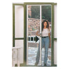 Zanzariera Avvolgibile Orizzontale Cm 140 X 240 Marrone Ral 8017 - Irs