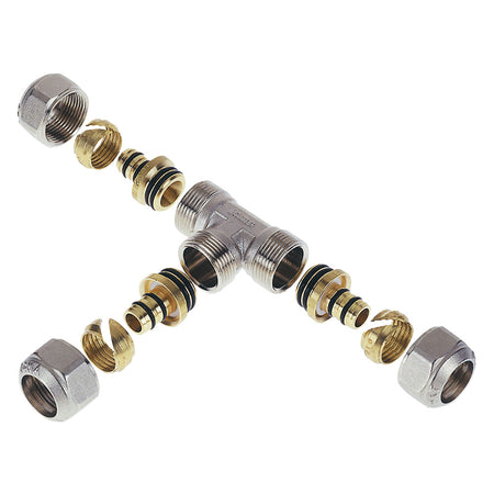 Raccordo A Stringere A 'T' 'Art. 536 / 546' 'Art.536' - 16 X 16 X 16 - Icma