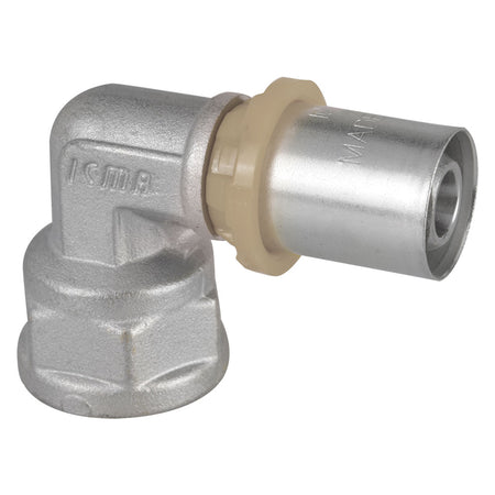 Raccordo A Pressare Curvo 'Art. 405' 26 X 3/4 - Femmina- 10 Pezzi - Icma
