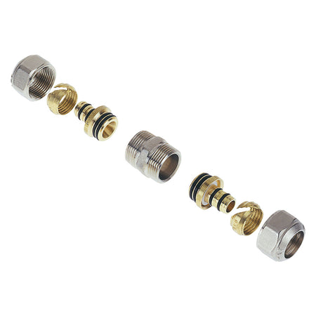 Raccordo A Stringere Diritto Doppio 'Art. 530 / 540' 'Art.540' - 20 X 20 - Icma