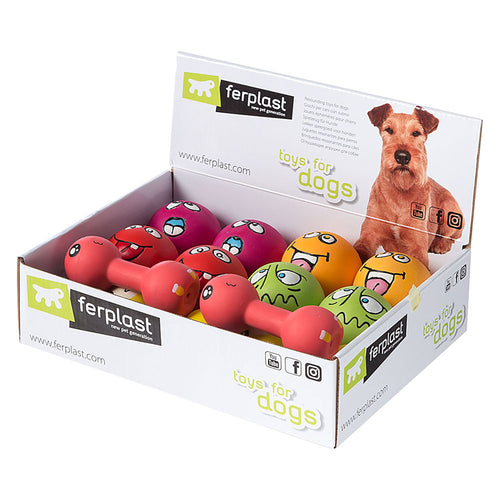 Gioco In Lattice 'Dog Toys' Varie Fantasie- 14 Pezzi - Ferplast