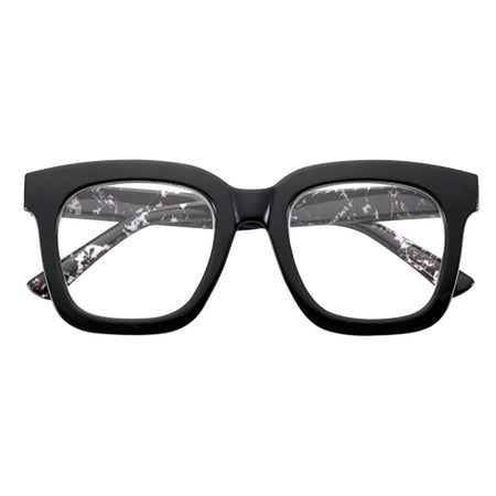 Occhiali Per Lettura Modello 'South Carolina Nero Marmorizzato' + 3,50 - El Charro