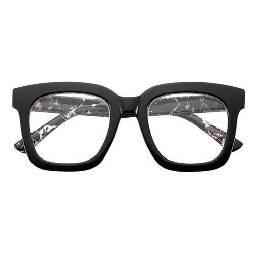 Occhiali Per Lettura Modello 'South Carolina Nero Marmorizzato' + 3,50 - El Charro