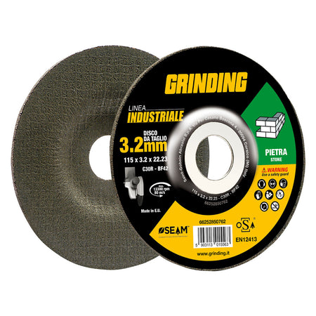 Mola Abrasiva Per Marmo 'Grinding Linea Industriale' Ø 115 X 3,2- 5 Pezzi - Grinding