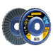 Disco Lamellare Per Acciaio Inox 'Grinding Linea Industriale' Ø 115 Gr. 100- 10 Pezzi - Grinding