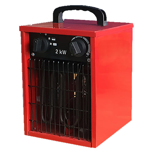 Generatore Aria Calda Elettrico Monofase 'Unk-E / A' '20A' - 2 Kw / Port.Aria 260 M3/H - Kasart