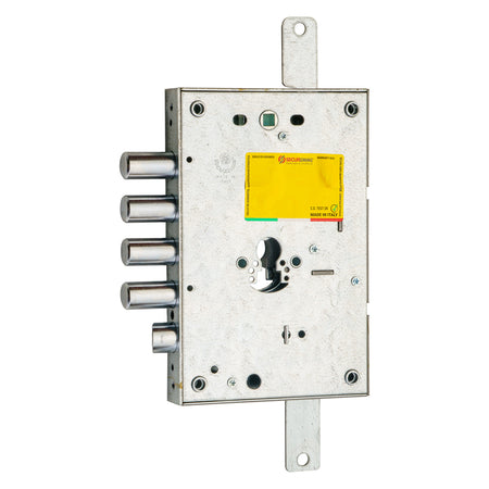 Serratura Da Applicare Triplice Per Porte Blindate '265' Interasse Pistoni 37 Mm - E63 Sx - Securemme