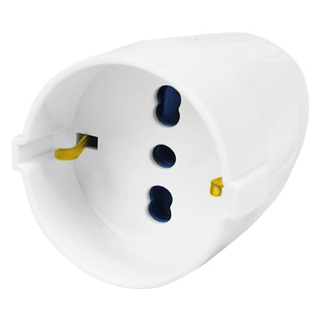 Presa Volante 'Schuko' Art.Ce36B - (Scatola Appendibile) - Novaitalia