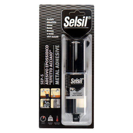Adesivo Effetto Acciaio 'Sep-S' Gr. 28- 12 Pezzi - Selsil
