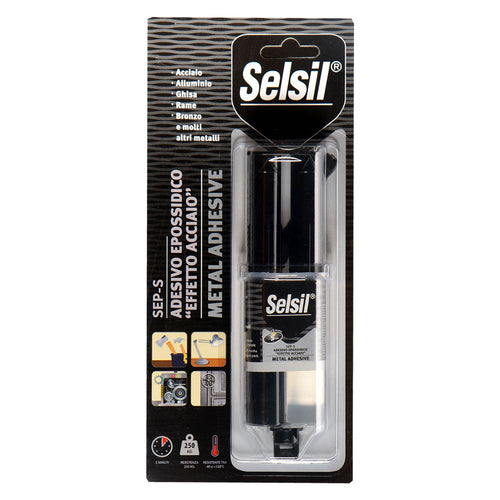 Adesivo Effetto Acciaio 'Sep-S' Gr. 28- 12 Pezzi - Selsil