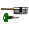 Cilindro Profilato Per Pomolo Serie 'Evo K22' Mm 26+10+26 = 62 (31+31) Cromo Satinato - Securemme