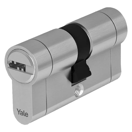 Cilindro Profilato Doppio Serie 'Y1500' Mm 45+10+65 = 120 (50+70) Nichelato - Yale