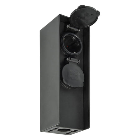 Torretta Da Giardino Per Connessioni Esterne Cm 23 X 6,8 X 7 - Art.300190 - Electraline