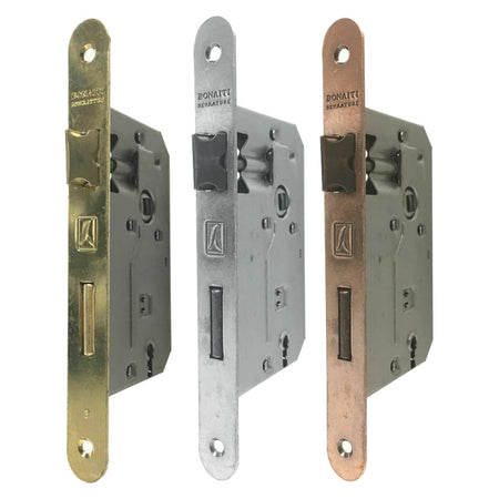 Serratura 'Patent' B.T. Grigio Verniciato E 50 - Bonaiti