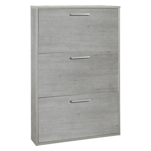 Scarpiera 3 Ribalte Singole Linea 'Megara' Cm. 15 X 65 X H.105 - Rovere Artisan - Composad