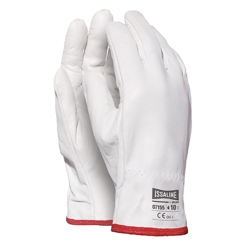 Guanti Invernali Pelle Pieno Fiore Bovino '07155' Tg. 10- 10 Coppia - Issa