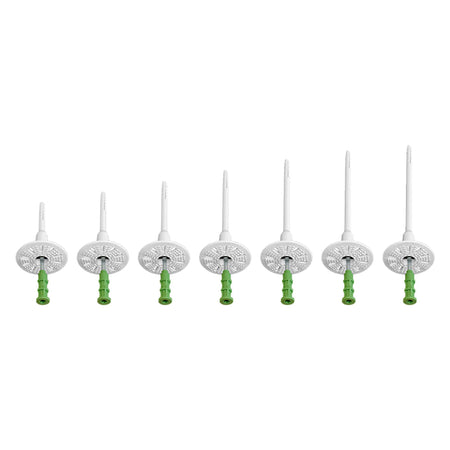 Tassello Pannelli Isolanti Con Chiodo Acciaio Lunghezza Mm 95 - Chiodo Ã? Mm 4,8- 200 Pezzi