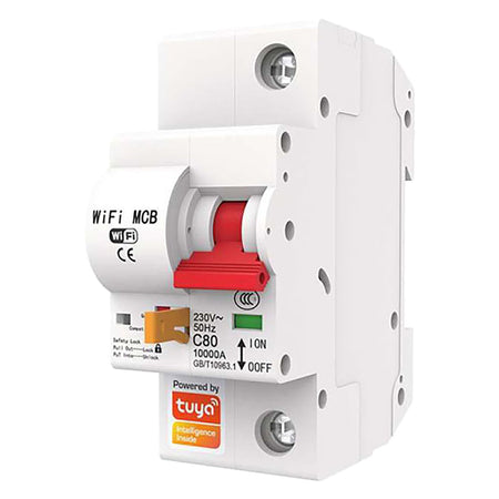 Interruttore Magnetotermico Modulo Wi-Fi 'C40 Smart Tuya' 1P+N - 40A - Proxe