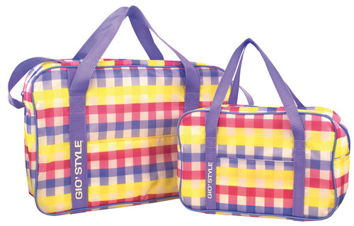 Giò Style Set 2 Borse Termiche Fiesta Lt. 7 + Lt. 24 Fantasia Picnic