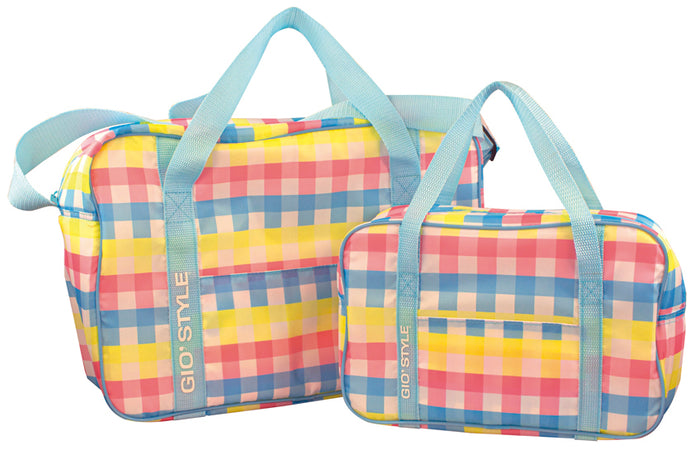 Giò Style Set 2 Borse Termiche Fiesta Lt. 7 + Lt. 24 Fantasia Picnic