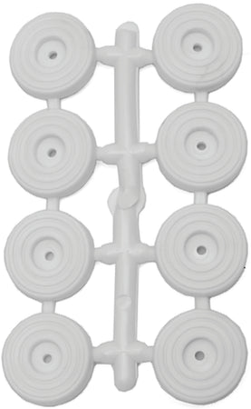 Sottosedie Con Vite Col. Bianco Ø Mm. 25 8 Pz. 12.00 Confezioni