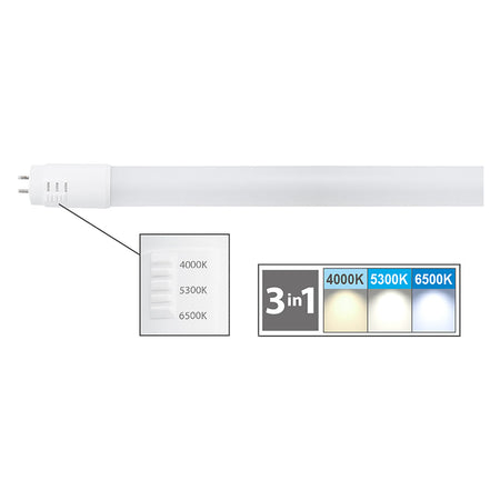 Neon Lineare In Vetro A Led Cambia Tono 24W = 140W - Mm 1500 X Ø 26 - Novaitalia