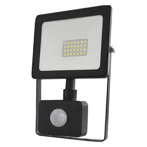 Proiettore A Led Con Sensore Presenza 50W - Mm 190 X 202 X 52 / 4000K (4400 Lm) - Nero - Novaitalia