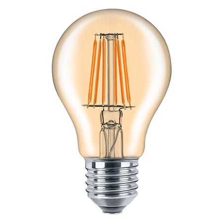 Lampada Led A Filamento Vintage 'Goccia' Calda 2700K 8W=69W E27 - Lm 950- 10 Pezzi - Novaitalia