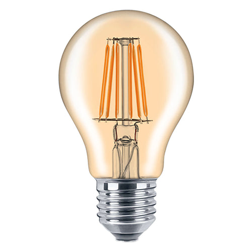 Lampada Led A Filamento Vintage 'Goccia' Calda 2700K 8W=69W E27 - Lm 950- 10 Pezzi - Novaitalia