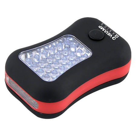 Lampada Da Lavoro A Led 24 Led (Pannello) + 4 Led (Torcia)- 12 Pezzi - Velamp