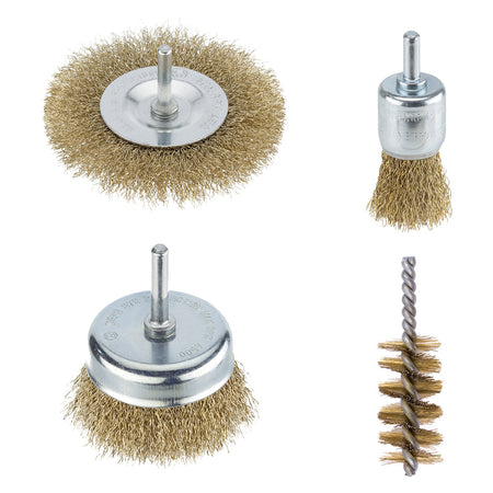 Set Spazzole Miste Set 4 Pezzi - Pg