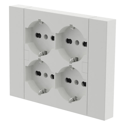Multipresa Da Parete Colore Bianco - Electraline