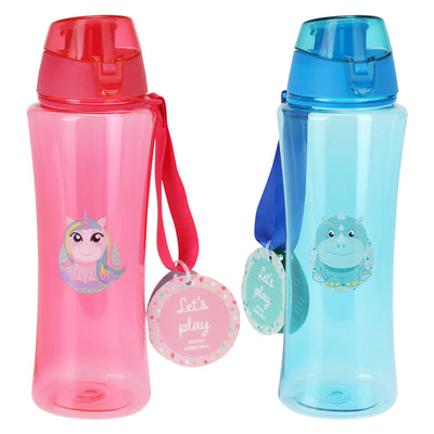 Borraccia Sport In Plastica Decoro 'Bimbo' 'Dinosauro'