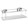 Cestello Per Doccia Ripiano Singolo Serie 'Grip' Cm 26 X 11,3 X H.12 - Metaform