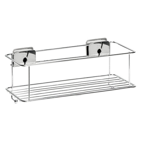 Cestello Per Doccia Ripiano Singolo Serie 'Grip' Cm 26 X 11,3 X H.12 - Metaform