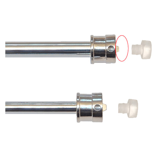 Stanghetta A Molla 'Only One' Universale Cm. 63/110 - Cromo- 10 Coppia