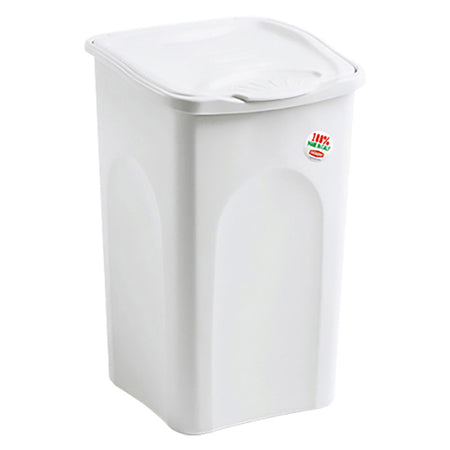 Portabiancheria Tutto Chiuso 'Primavera' Lt.50 Cm 37 X 37 X H 56 Sunset - Stefanplast