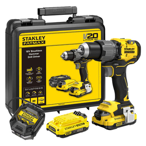 Trapano Avvitatore A Batteria 'Sfmcd726D2K-Qw' 18V - 2,0 Ah Litio - Stanleyfatmax