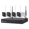 Kit Videosorveglianza Wireless '455050' Nvr Wireless + 4 Telecamere 3 Mpx - Proxe