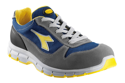 Diadora Scarpe Antinfortunistica Basse S1P Src Run Textile Low Col. Grigio/Blu Mis. 44