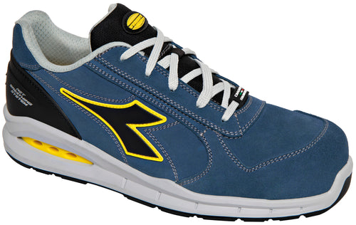 Diadora Scarpe Antinfortunistica Basse S3 Src Run Net Airbox Low Col. Blu Mis. 46