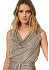 JOSEPH RIBKOFF Top Donna Joseph Ribkoff 251081-oro giro manica da donna