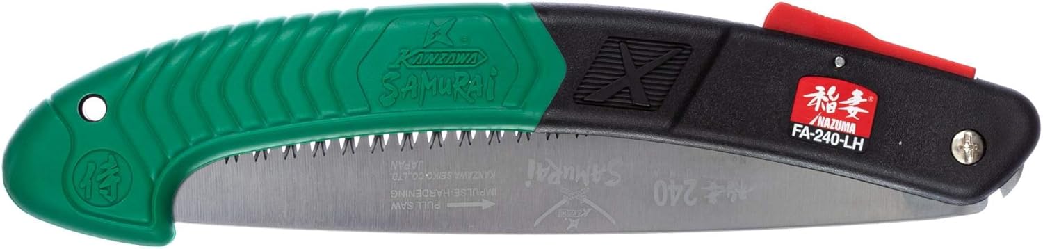 Sega Potatura Lama Dritta Serramanico Fa Samurai Fa240Lh Cm 24/Mm 4