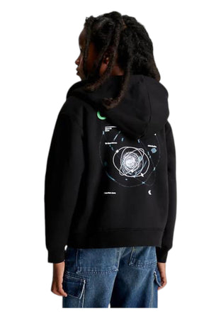 calvin klein Felpa Bambino unisex Calvin Klein Full Zip da bambino