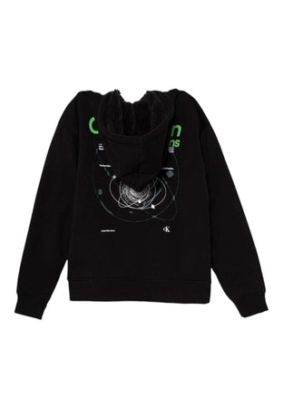 calvin klein Felpa Bambino unisex Calvin Klein Full Zip da bambino
