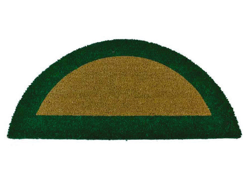 Zerbino Ecoco Semicerchio Cm.40X80 Verde Spessore Mm.18 Cm.40X80, Spessore Mm.18