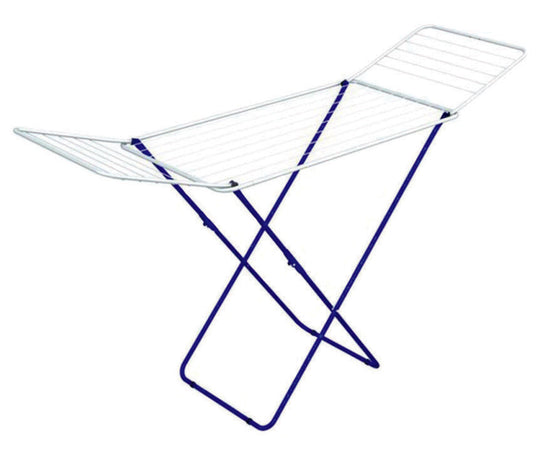 Stendibiancheria Jolly Bicolor In Acciaio Verniciato Mt.18- - Cm.180X55X96H. - 6 Pezzi Gimi