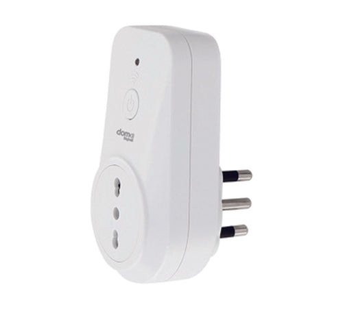 Presa Smart Per Automazione Dome Con Spina Presa 10A/16A Spina 16A Mm.112X63X78 Beghelli