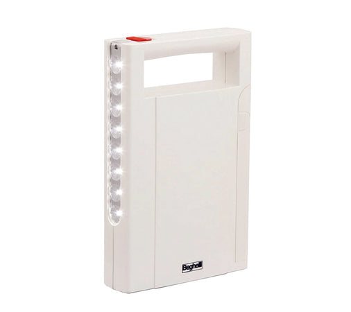 Lampada Portatile Anti Blackout Ricaricabile Led Illumina 8 Luci Da 7 Lm Mm.125X193X36H. Beghelli